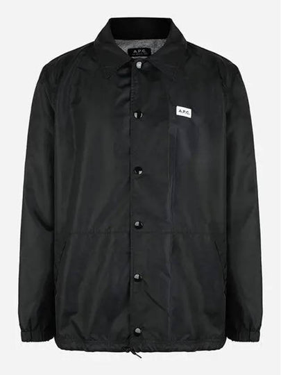 Aleski Coach Jacket Black - A.P.C. - BALAAN 2