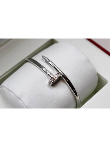 Just uncloux white gold diamond bracelet No 16 B6048716 - CARTIER - BALAAN 1