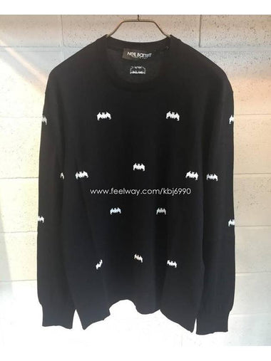 Men's Batman Printing Knit Top PBMA735G608 524 - NEIL BARRETT - BALAAN 1