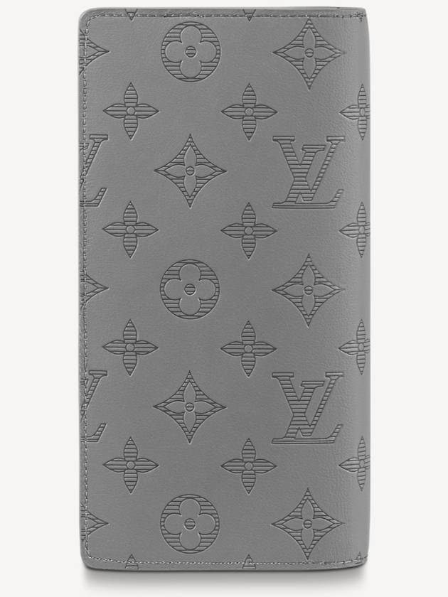 Brazza Long Wallet Gray - LOUIS VUITTON - BALAAN 4