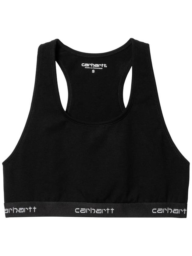 Script Racer Tank Bra Black - CARHARTT WIP - BALAAN 2