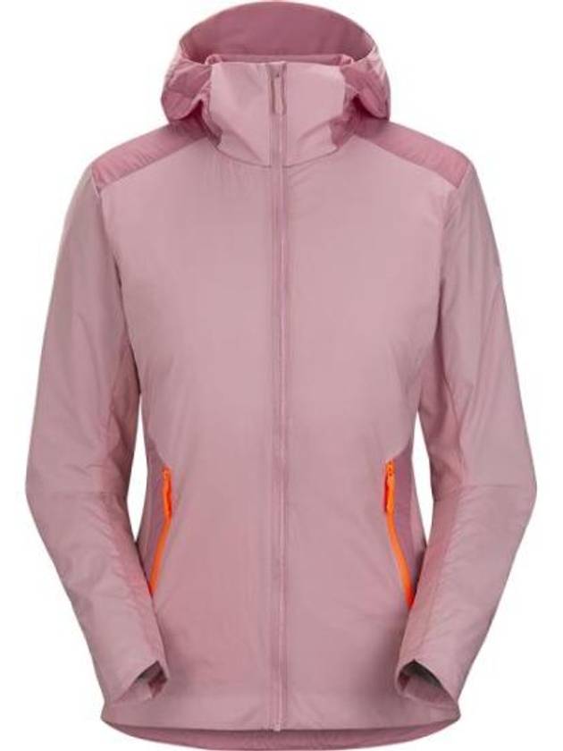 Women's Atom Lightweight Zip-Up Hoodie Pink - ARC'TERYX - BALAAN 2