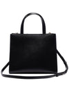 Vara Bow Top Handle Tote Bag Black - SALVATORE FERRAGAMO - BALAAN 5