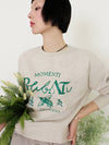 Honeybee Sweatshirt OATMEAL - RUBATI - BALAAN 4