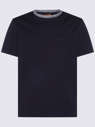 Missoni Black Cotton T-Shirt - MISSONI - BALAAN 1