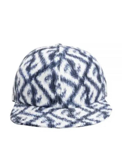 FF Logo Print Silk Ball Cap - FENDI - BALAAN 2