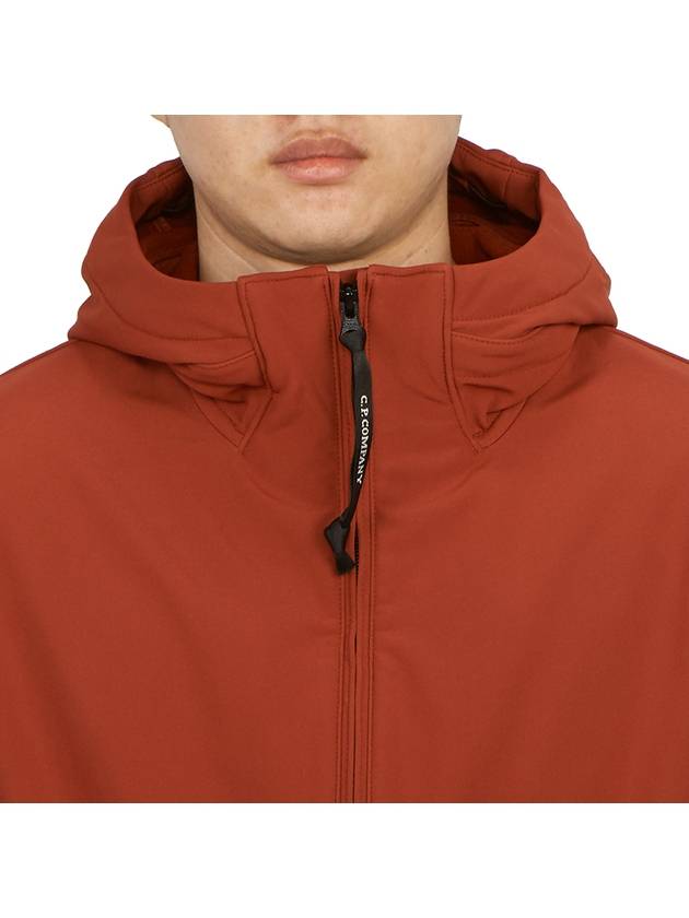 Shell-R Hooded Jacket Red - CP COMPANY - BALAAN 8