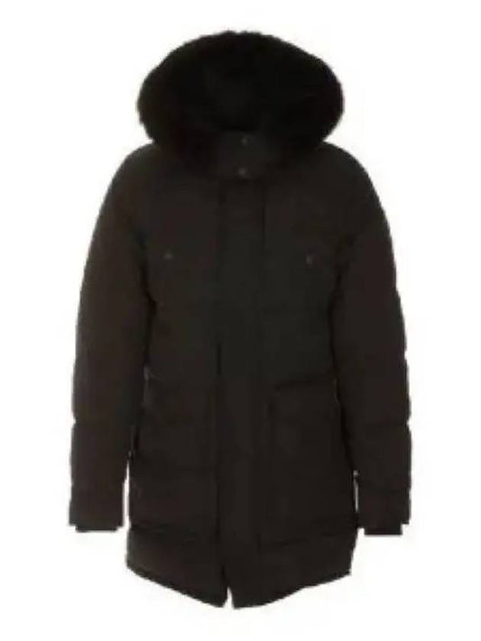 Onyx Big Ridge Parka Black Fox Fur Black - MOOSE KNUCKLES - BALAAN 2