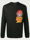 Ziggy Bear Under Jacket Fit Long Sleeve T-Shirt Black - NEIL BARRETT - BALAAN 2