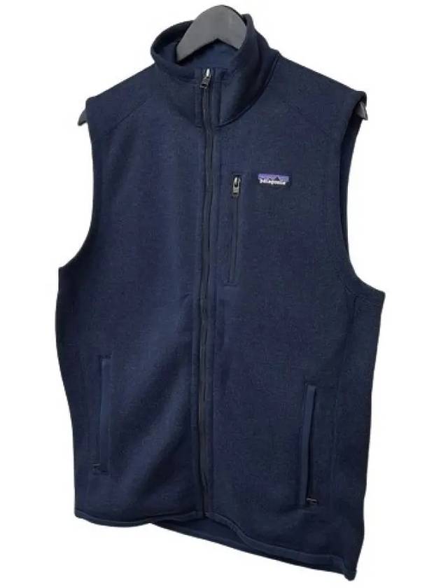 Men's Better Better Fleece Vest Navy - PATAGONIA - BALAAN 4