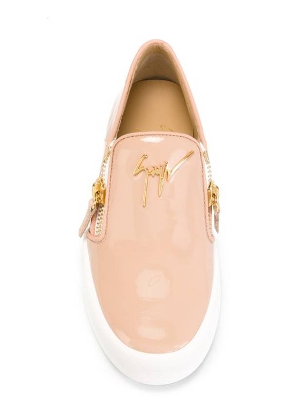 Glossy nude patent slipon sneakers RS6004 - GIUSEPPE ZANOTTI - BALAAN 5