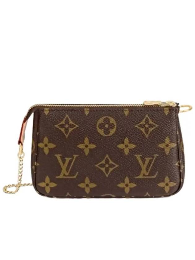 Monogram Mini Pochette Shoulder Bag Brown - LOUIS VUITTON - BALAAN 5