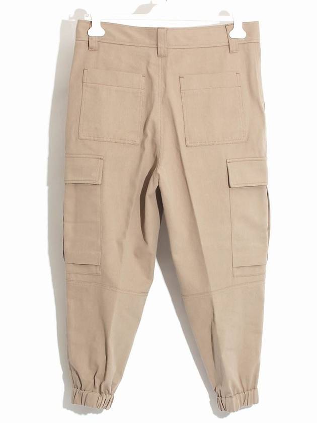 Banding Cargo Pocket Track Pants Beige - AMI - BALAAN 3