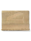 Women's Joyce Logo Muffler Beige - MAX MARA - BALAAN 1