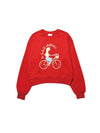 Fleece Options Bicycle Trip Sweat Shirts RED - LE SOLEIL MATINEE - BALAAN 1