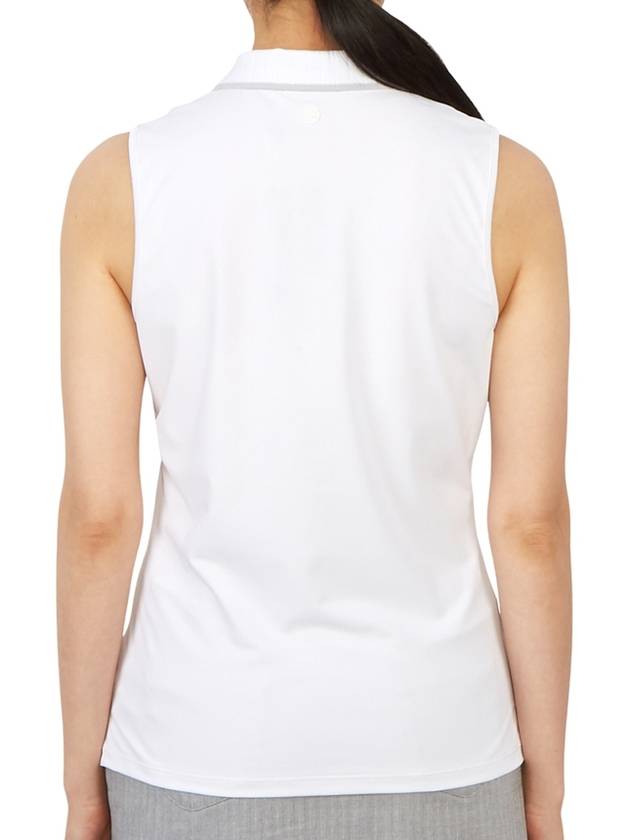 Collar Pleated Sleeveless White - G/FORE - BALAAN 5