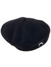 Moon Logo Beret A057ICONX WOTWO0009 - MARINE SERRE - BALAAN 3