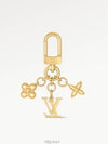 Micro Charms LV Iconic Key Holder Gold - LOUIS VUITTON - BALAAN 4