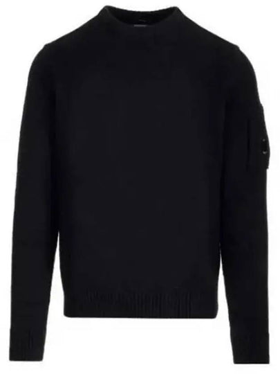 Fleece Knit Top Black - CP COMPANY - BALAAN 2