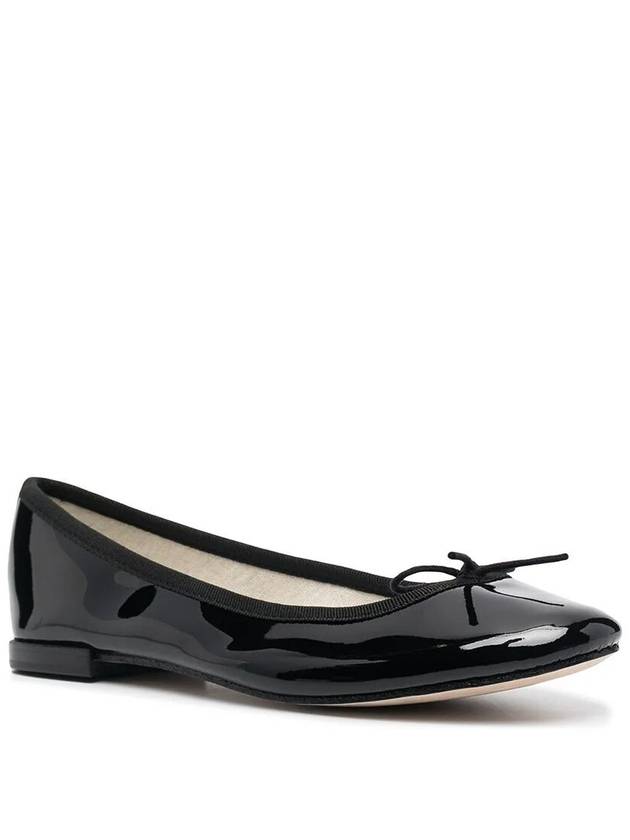 Women's Cendrillon Leather Ballerinas Flat Black - REPETTO - BALAAN 5