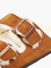Arizona Arizona logo double buckle sharing sandals brown - BIRKENSTOCK - BALAAN 4