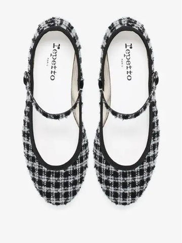 Rose Gomme Mary Jane Flats Black - REPETTO - BALAAN 1