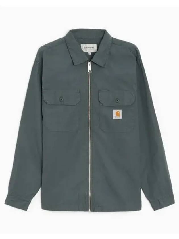 WIP Kraft Zipper Shirt I032962 1CK02 - CARHARTT - BALAAN 1