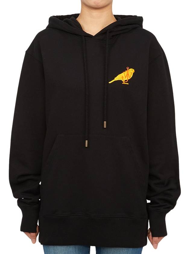 Canary Embroidery Hoodie Black - JW ANDERSON - BALAAN 4