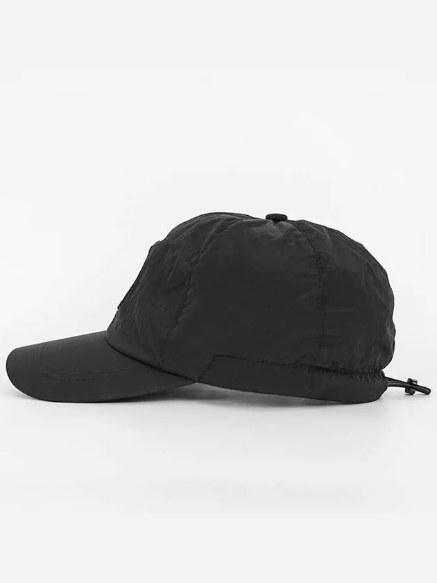 Nylon Logo Ball Cap Black - STONE ISLAND - BALAAN 3