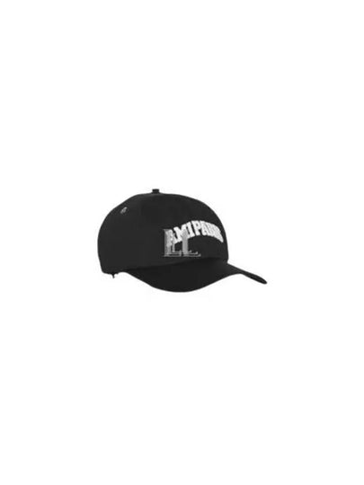 Embroidered Logo Ball Cap Black - AMI - BALAAN 2