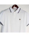 Logo Polo Short Sleeve T Shirt L Domestic Around 100 H1 091 8A00010 84556W - MONCLER - BALAAN 2