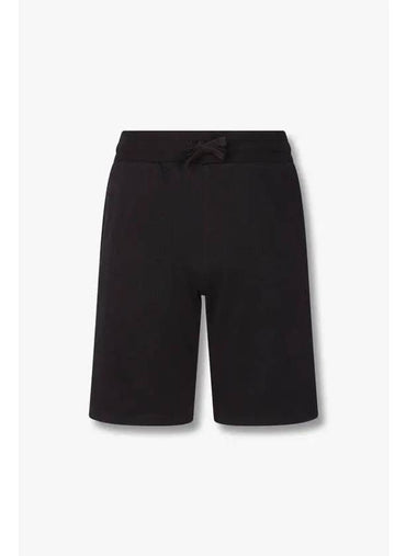 UNDERWEAR Men s Logo Tape Bermuda Pants Black - EMPORIO ARMANI - BALAAN 1