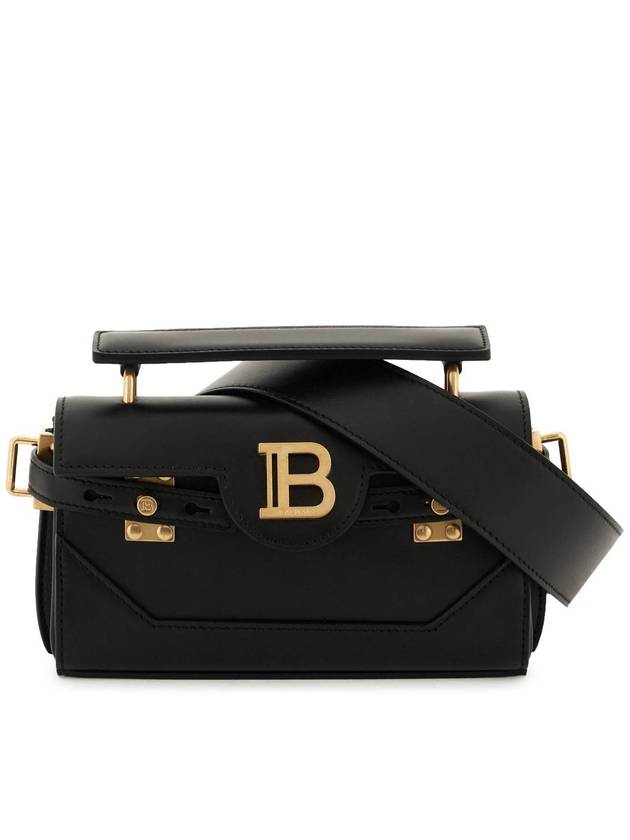 B-Buzz 19 Leather Cross Bag Black - BALMAIN - BALAAN 3