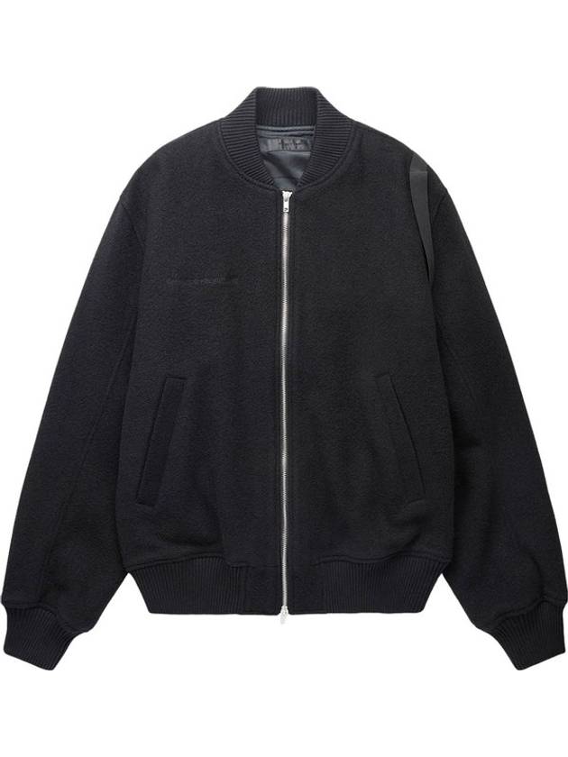 Wool Bomber Jacket Black - HELMUT LANG - BALAAN 2