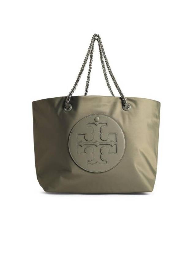 Ella Chain Tote Bag Grey - TORY BURCH - BALAAN 1