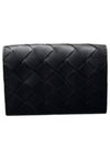 Intrecciato Card Wallet Black - BOTTEGA VENETA - BALAAN 2