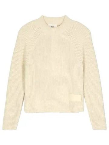 label knit ivory - AMI - BALAAN 1