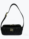 Materasse Nappa Leather Shoulder Bag Black - MIU MIU - BALAAN 2