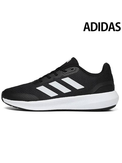 Run Falcon 3.0 Low Top Sneakers Black - ADIDAS - BALAAN 2