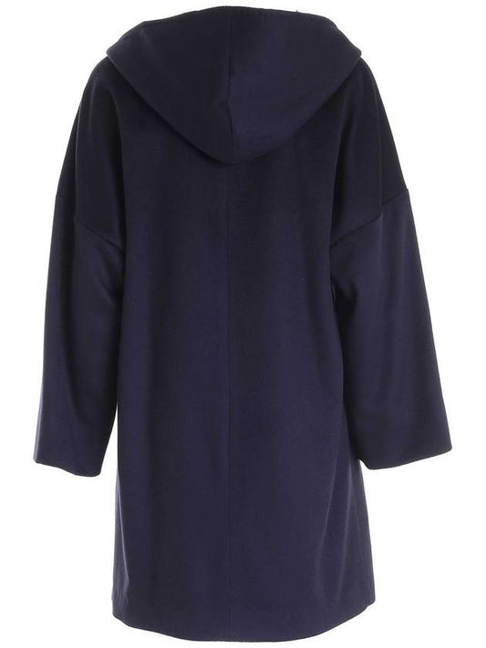 FABIAN wool hooded coat navy 60161813 - MAX MARA - BALAAN 2