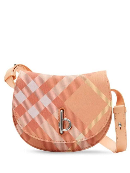 Rocking Horse Check Mini Cross Bag Pink - BURBERRY - BALAAN 1