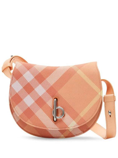 Rocking Horse Check Mini Cross Bag Pink - BURBERRY - BALAAN 1