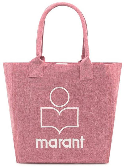 Yenky Embroidered Logo Small Tote Bag Pink - ISABEL MARANT - BALAAN 2