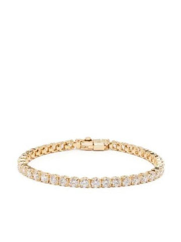 Matrix Crystal Tennis Bracelet Gold - SWAROVSKI - BALAAN 1