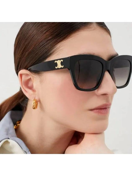 Eyewear Triomphe Square Sunglasses Black - CELINE - BALAAN 2