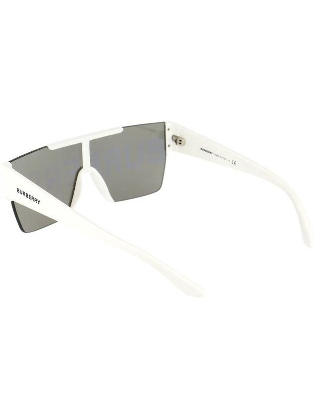 Eyewear Plastic Logo Goggles Sunglasses White - BURBERRY - BALAAN 5