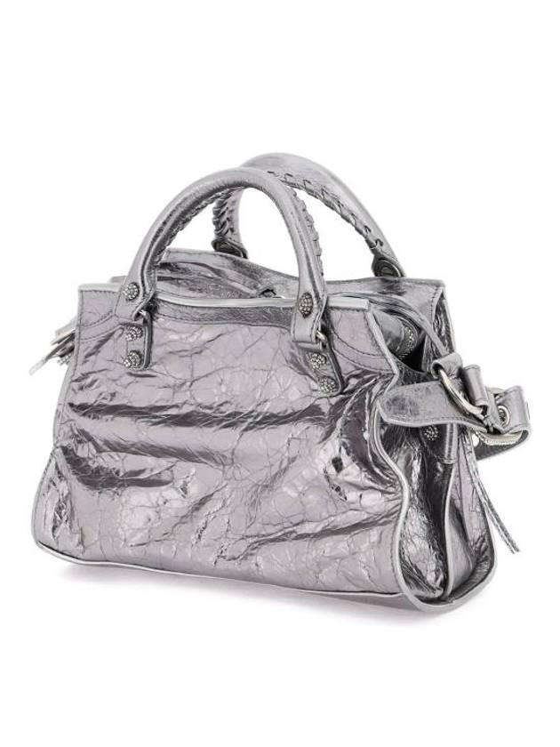 Neo Cagole XS Shoulder Bag Silver - BALENCIAGA - BALAAN 3