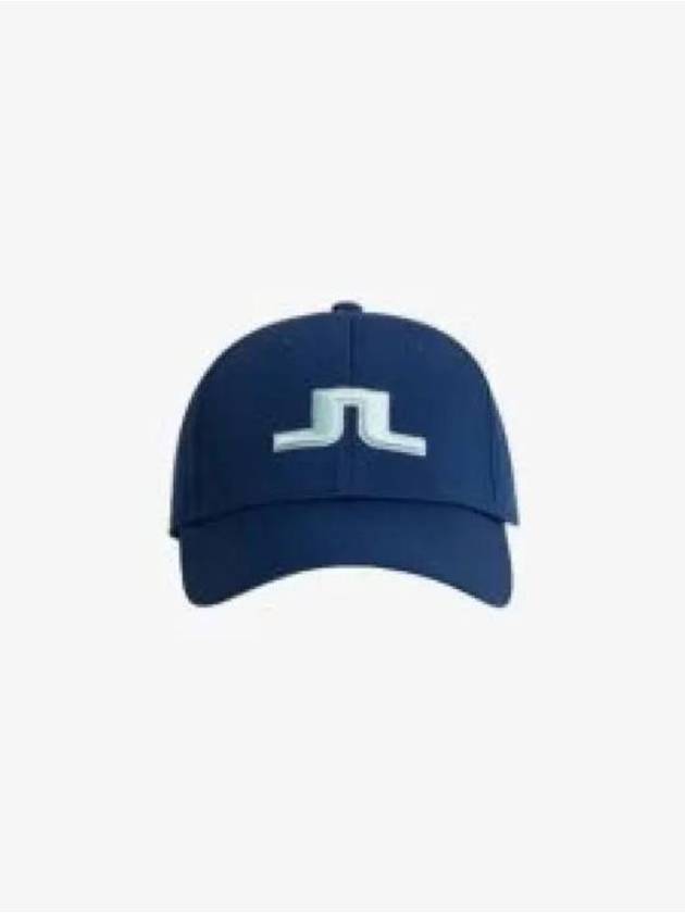 Angus Embroidered Logo Ball Cap Estate Blue - J.LINDEBERG - BALAAN 2