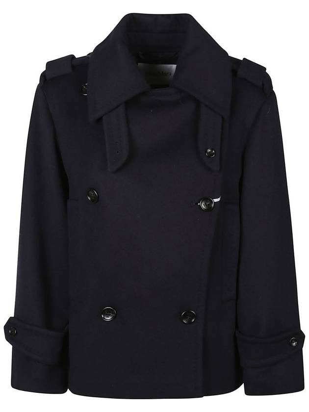 Women s Laveno double coat navy - MAX MARA - BALAAN 2