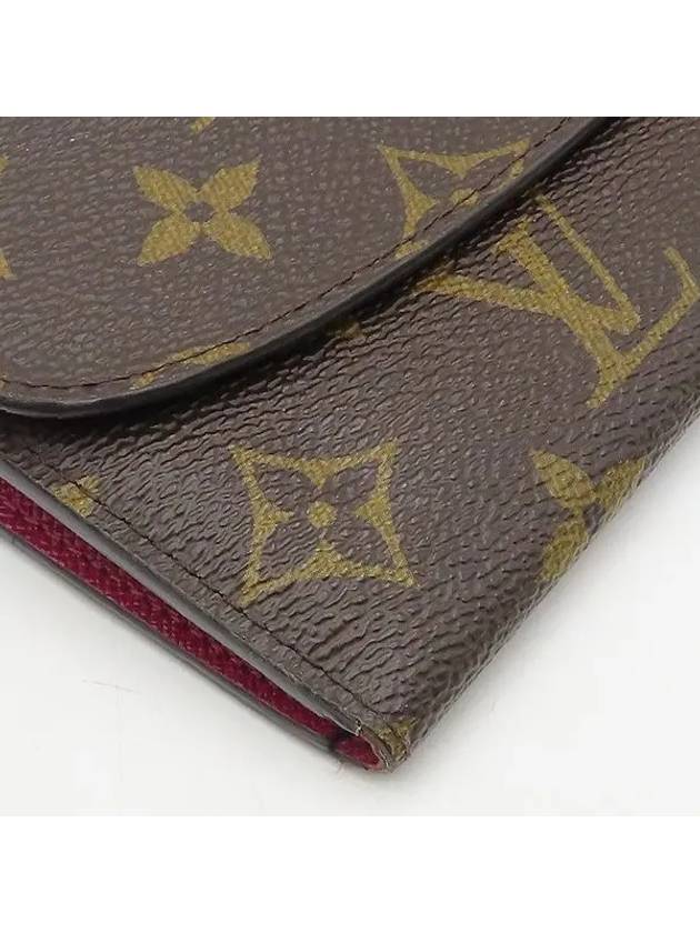 M60697 Monogram Canvas FUCHSIA Color Emilie Long Wallet - LOUIS VUITTON - BALAAN 2